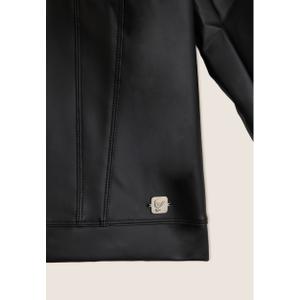 Women's trucker leather jacket Freddy image-2