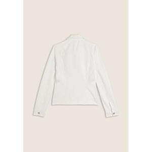 Women's trucker leather jacket Freddy image-1