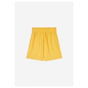 Linen and viscose wide fit Bermuda shorts Freddy image-1