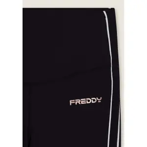 Legginsy 7/8 z kontrastowymi lamówkami damskie Freddy image-5