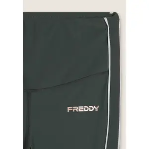 Legginsy 7/8 z kontrastowymi lamówkami damskie Freddy image-2