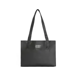 Torba tote z ekoskóry z logo dla kobiet Freddy image-1