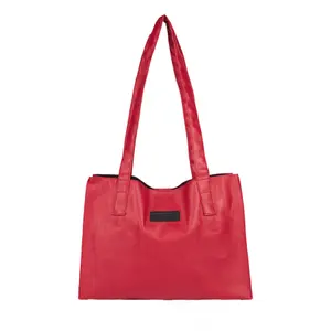 Torba tote z ekoskóry z logo dla kobiet Freddy image-2