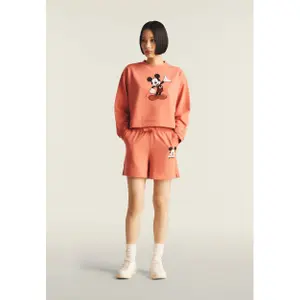 Damen Sweatshirt aus French Terry mit Print Freddy image-3