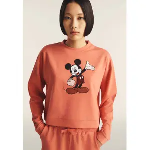 Damen Sweatshirt aus French Terry mit Print Freddy image-4
