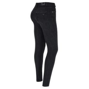 Damen Skinny Jeans Freddy Black Seasonal image-1