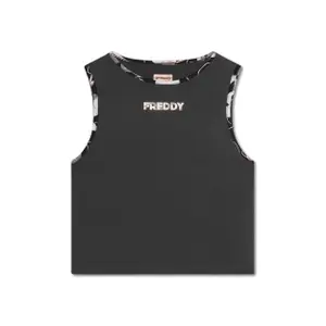 Women's crop top with logo Freddy Active Matching Evolution image-0