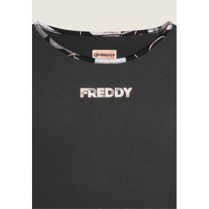 Women's crop top with logo Freddy Active Matching Evolution image-2