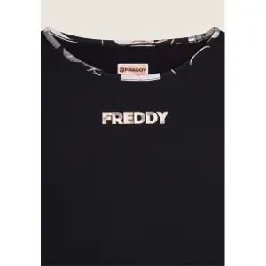 Női rövidített logós trikó Freddy Active Matching Evolution image-2