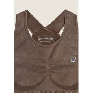 Washed tank top and legging set for women Freddy image-2