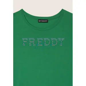 Women's jersey t-shirt dress Freddy image-2