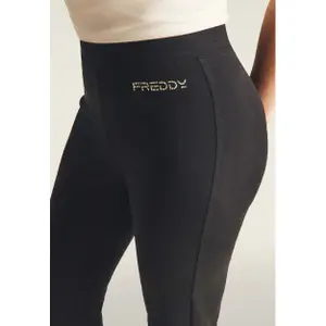 Legging extensible avec logo en jersey femme Freddy image-5