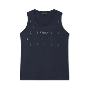 Női jersey ujjatlan póló Freddy College Luxe image-0