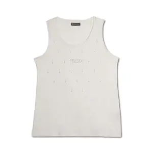 Női jersey ujjatlan póló Freddy College Luxe image-0