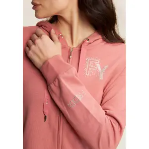 Damen Kapuzenpullover mit Reißverschluss aus French Terry Freddy image-6