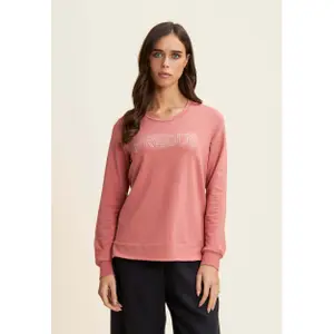 Sweatshirt mit Logo aus French-Terry für Damen Freddy image-4