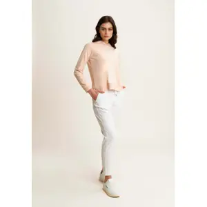 Sudadera con pequeño logo de terry francés para mujer Freddy image-3