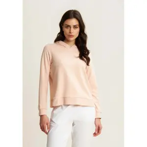 Sudadera con pequeño logo de terry francés para mujer Freddy image-4