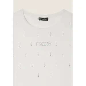 Women's jersey t-shirt Freddy College Luxe image-2
