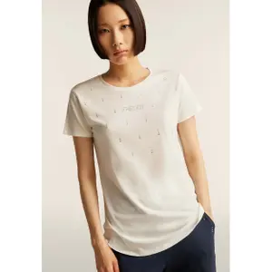 Women's jersey t-shirt Freddy College Luxe image-4