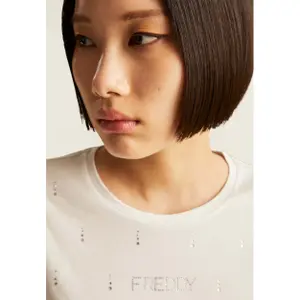 Women's jersey t-shirt Freddy College Luxe image-5