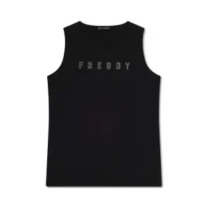 Camiseta sin mangas de jersey para mujer Freddy image-0