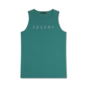 Camiseta sin mangas de jersey para mujer Freddy image-0