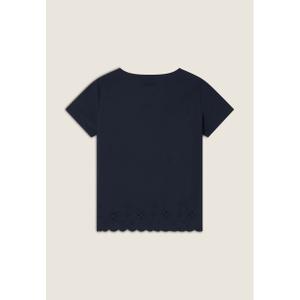 T-shirt com bordado inglês para mulher Freddy image-1