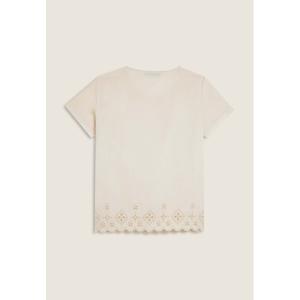 T-shirt com bordado inglês para mulher Freddy image-1