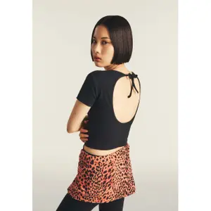 T-shirt slim em algodão mulher Freddy image-5