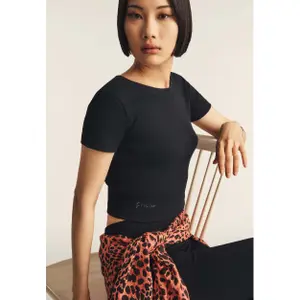 T-shirt slim em algodão mulher Freddy image-6