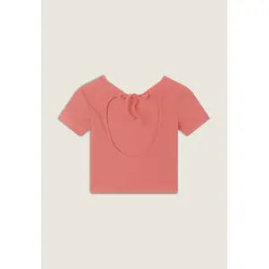 T-shirt slim em algodão mulher Freddy image-1