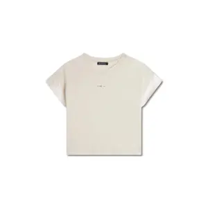 Camiseta corta de jersey para mujer Freddy image-0