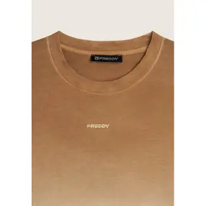Női színátmenetes jersey póló Freddy image-2