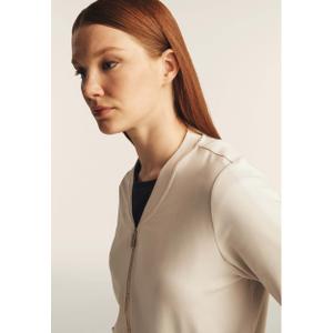 Women's full zip sweatshirt with ribbed collar Freddy image-6