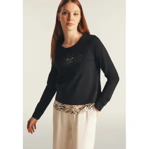 Sweatshirt met blouse voor dames Freddy image-4