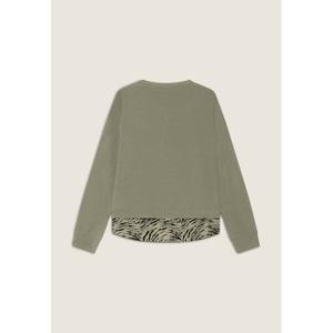 Sweatshirt met blouse voor dames Freddy image-1