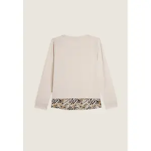 Sweatshirt met blouse voor dames Freddy image-1