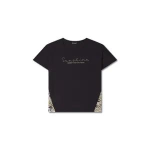 Damen T-Shirt aus Baumwolljersey Freddy Kimono image-0