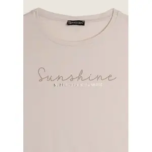 Damen T-Shirt aus Baumwolljersey Freddy Kimono image-2