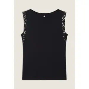 Débardeur avec imprimé femme Freddy image-1