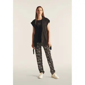 Débardeur avec imprimé femme Freddy image-3