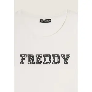 Pöttyös női póló Freddy Supima image-2