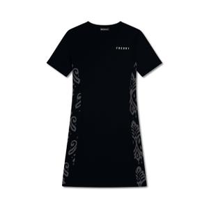 s25wtrd2-nikatn-t-shirt-kleid-freddy-evolution-leggero-black-allover-ikat-black