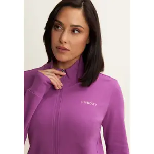 Women's roll-neck tracksuit set Freddy Evolution Interlock image-6