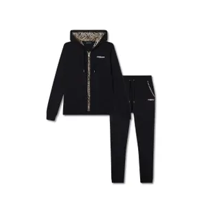 Ensemble de survêtement à capuche imprimé intérieur full zip femme Freddy Evolution Interlock image-0