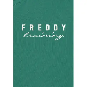 Casaco com capuz com fecho de correr para mulher Freddy Evolution Pesante image-2