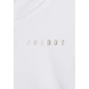 Sudadera con cremallera completa y cuello alto mujer Freddy Evolution Pesante image-2