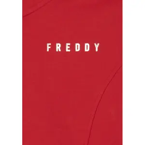 Women's full zip turtleneck sweatshirt Freddy Evolution Pesante image-2