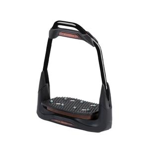 Étriers équitation Freejump Air’s Full Black (plancher 10° œil 0°) image-1